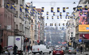 Foto: A. K. / Radiosarajevo.ba / Ukrašeno Sarajevo povodom Dana nezavisnosti BiH