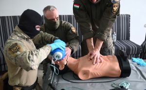 Foto: MUP RS / Obuke pripadnika SAJ-a sa policijskim službenicima TEK -a Mađarske