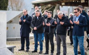 Foto: Predsjedništvo BiH / Željko Komšić u posjeti Srebrenici