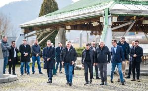 Foto: Predsjedništvo BiH / Željko Komšić u posjeti Srebrenici