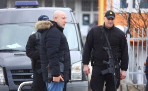 Foto: Dž. K. / Radiosarajevo.ba / Policija ispred Suda BiH