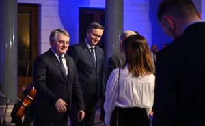 Foto: N. G. / Radiosarajevo.ba / Svečani prijem u Vijećnici povodom Dana nezavisnosti BiH