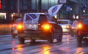 Foto: Dž.K. / Radiosarajevo.ba / Zastave sa ljiljanima