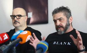 Foto: Dž. K. / Radiosarajevo.ba / Kokan Mladenović i Feđa Štukan