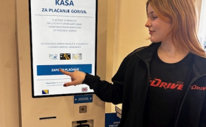 Foto: Gazprom / Prva samouslužna kasa na benzinskim stanicama u BiH