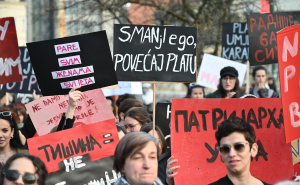 Foto: N. G. / Radiosarajevo.ba / Osmomartovski marš u Sarajevu