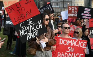 Foto: N. G. / Radiosarajevo.ba / Osmomartovski marš u Sarajevu