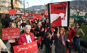 Foto: N. G. / Radiosarajevo.ba / Osmomartovski marš u Sarajevu