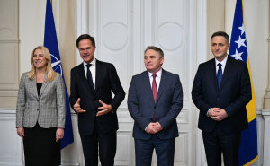 Foto: A. K. / Radiosarajevo.ba / Mark Rutte stigao u Predsjedništvo BiH