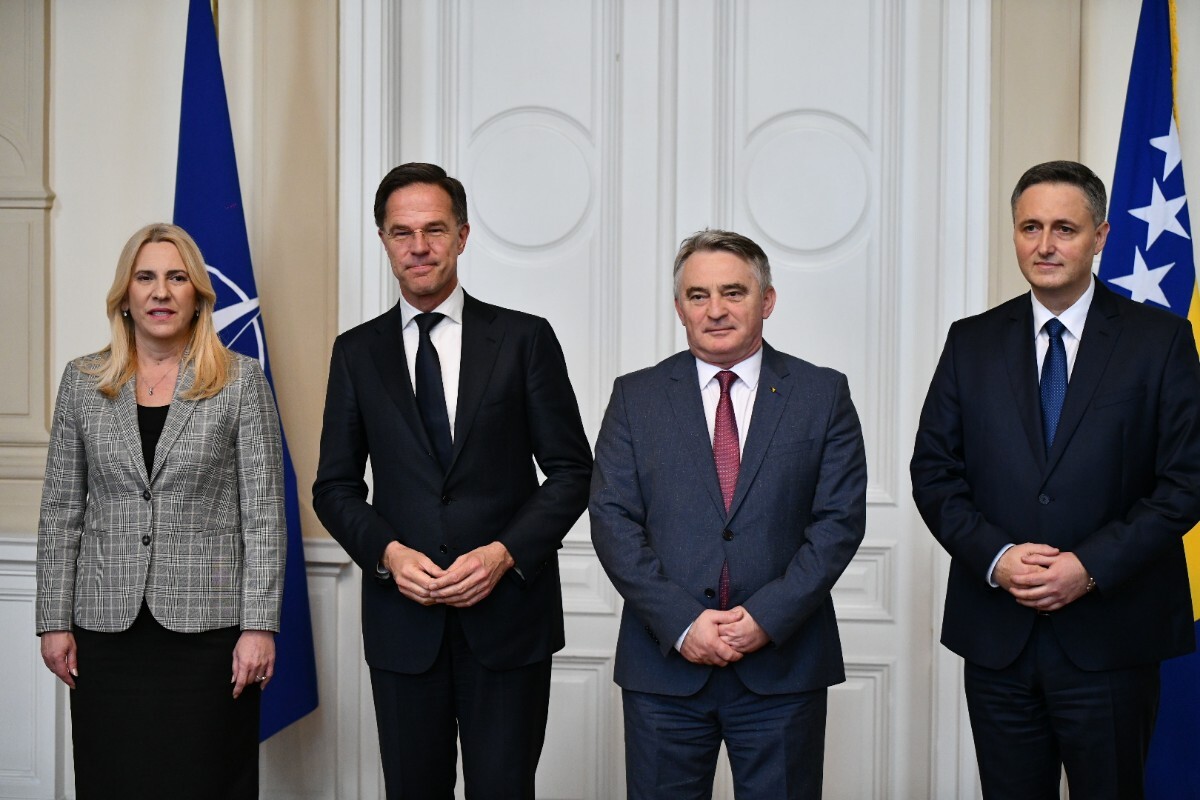 Mark Rutte stigao u Predsjedništvo BiH