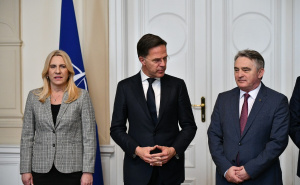Foto: A. K. / Radiosarajevo.ba / Mark Rutte stigao u Predsjedništvo BiH