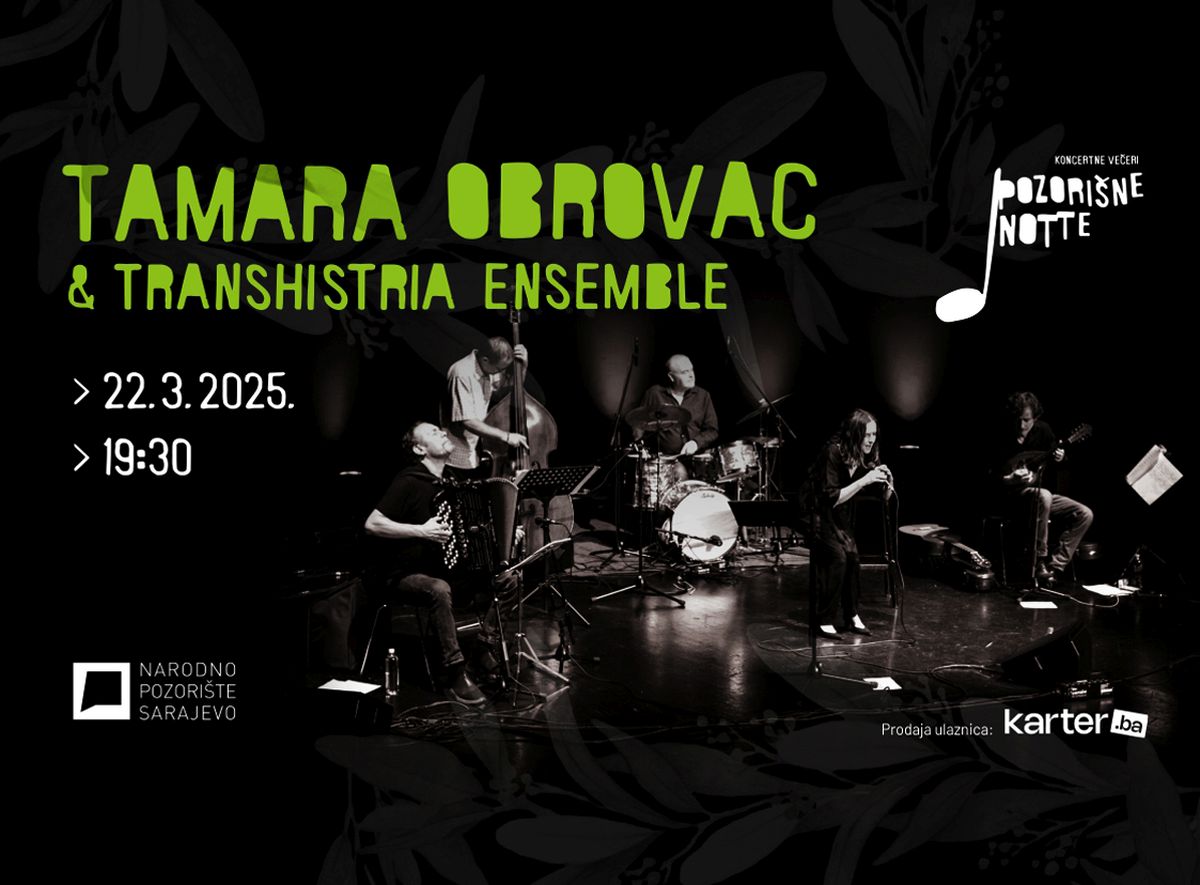 Tamara Obrovac i quintet Transhistria Ensemble