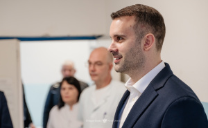 Foto: Vlada CG / Spajić u posjeti Kosteliću