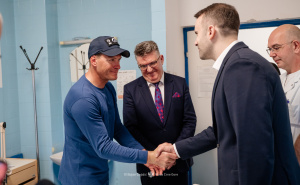 Foto: Vlada CG / Spajić u posjeti Kosteliću