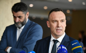 Foto: A. K. / Radiosarajevo.ba / Julian Reilly, Emir Suljagić