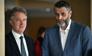 Foto: A. K. / Radiosarajevo.ba / Julian Reilly, Emir Suljagić