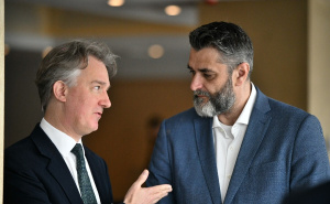 Foto: A. K. / Radiosarajevo.ba / Julian Reilly, Emir Suljagić