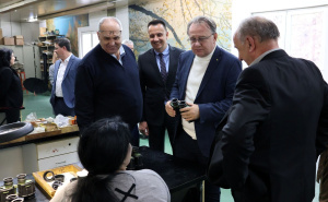 Foto: Vlada FBiH / Nikšić i Lakić posjetili Zrak