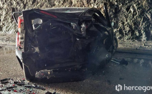 Foto: Hercegovina.info / Saobraćajna nesreća na dionici Mostar-Čapljina