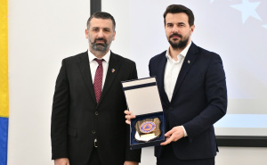 Foto: A.K./Radiosarajevo.ba / Dodjela priznanja Civilne zaštite