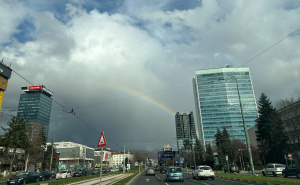 FOTO: Radiosarajevo.ba / Duga iznad Sarajeva