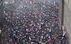 Foto: Prtscr / X.com / Protesti u Srbiji