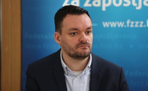 Foto: N. G. / Radiosarajevo.ba / Press konferencija Federalnog zavoda za zapošljavanje