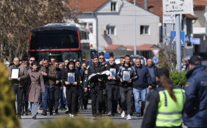 Foto: EPA - EFE / Sahrane diljem Sjeverne Makedonije