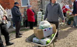 Foto: Ambasada Katara u BiH / Izvršena podjela ramazanskih paketa povratnicima u bh. entitet RS