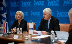 Foto: HDZ BiH / Sastanak Predsjedništva stranke HDZ BiH