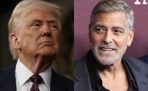Foto: EPA - EFE / Donald Trump i George Clooney