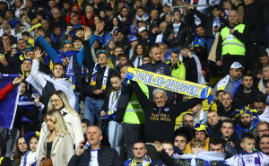 Foto: Dž. K. / Radiosarajevo.ba / Pune tribine Bilinog Polja pred utakmicu s Kiprom