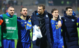 Foto: Dž. K. / Radiosarajevo.ba / Zmajevi proslavili pobjedu s BH Fanaticosima