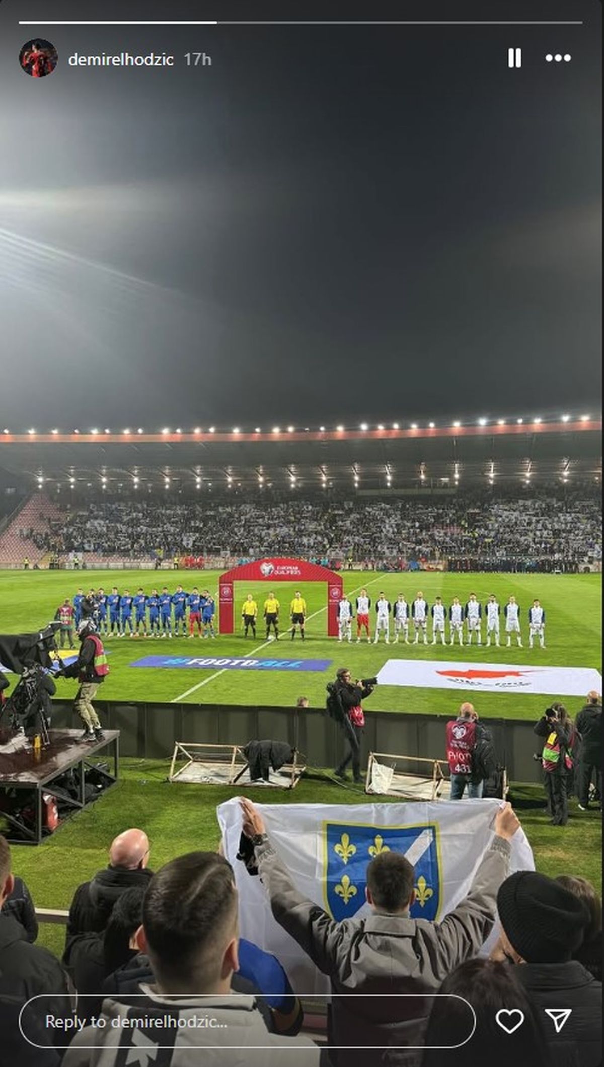 Instagram story Demirela Hodžića