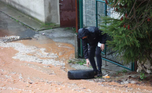 Foto: Dž. K. / Radiosarajevo.ba / Poplavila ulica Komatin