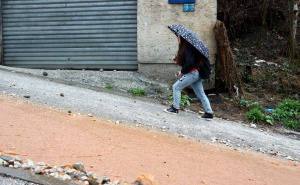 Foto: Dž. K. / Radiosarajevo.ba / Poplavila ulica Komatin