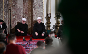 Foto: A. K. / Radiosarajevo.ba / Centralni program u Begovoj džamiji povodom Lejletul-kadr