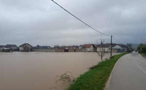 Foto: Bhmeteo.ba / Poplave u Sanskom Mostu