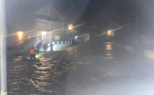 Foto: Bhmeteo.ba / Poplave u Sanskom Mostu