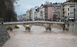 Foto: N.G./Radiosarajevo.ba / Nabujala Miljacka