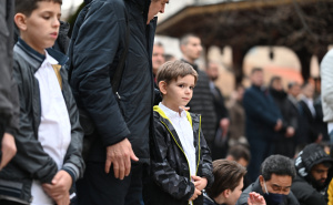 Foto: N.G / Radiosarajevo.ba / Bajram-namaz u Gazi-husref Begovoj džamiji, Sarajevo