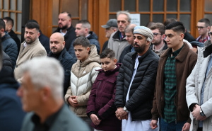 Foto: N.G / Radiosarajevo.ba / Bajram-namaz u Gazi-husref Begovoj džamiji, Sarajevo