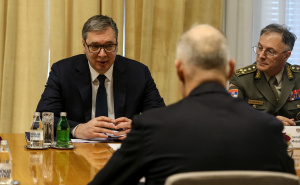 FOTO: AA / Sastanak Vučića i ministra odbrane Mađarske