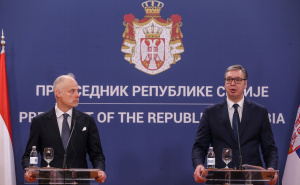 FOTO: AA / Sastanak Vučića i ministra odbrane Mađarske