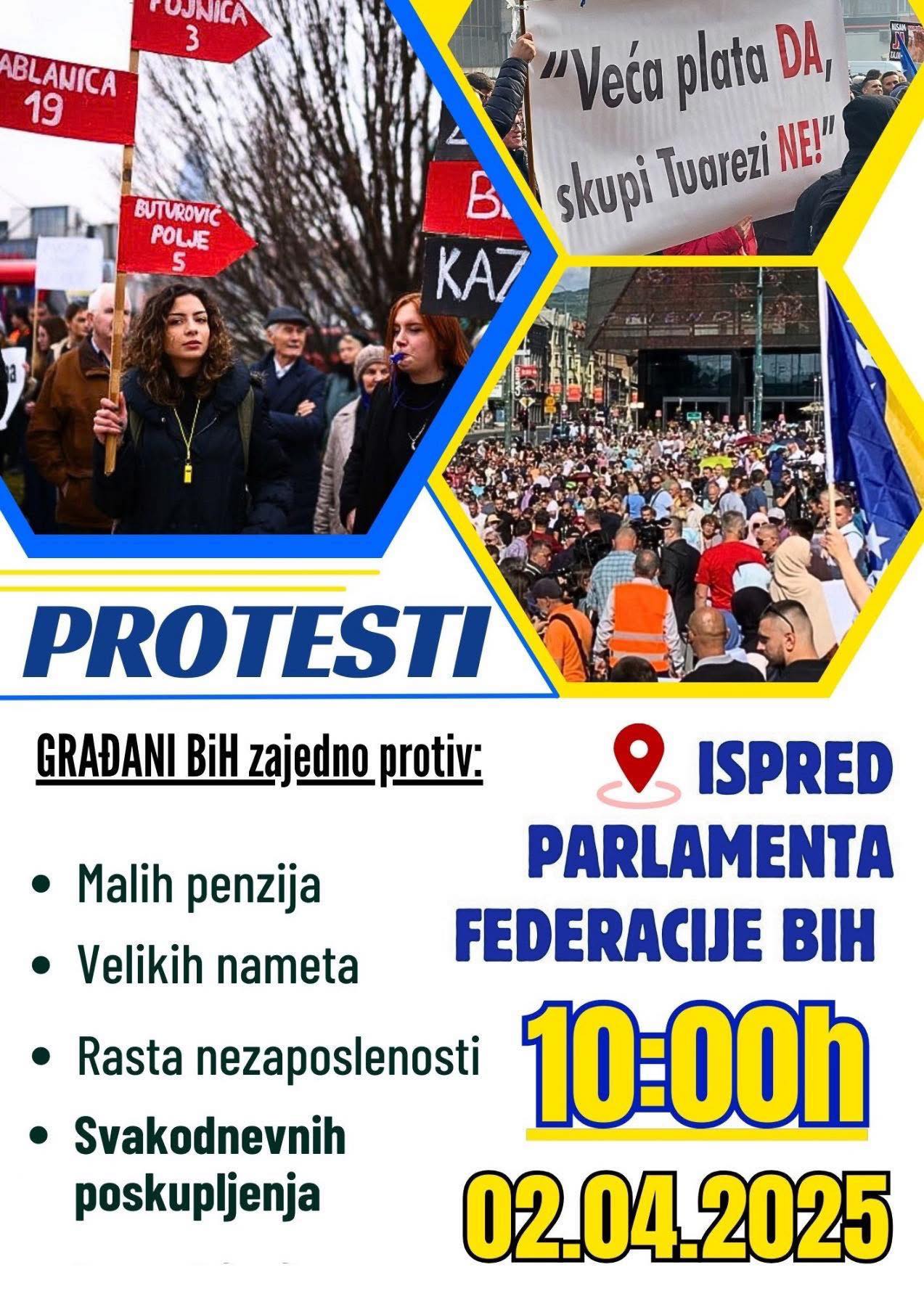 Poziv na proteste