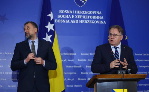 Foto: Dž. K. / Radiosarajevo.ba / Elmedin Konaković i Nermin Nikšić