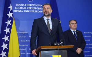Foto: Dž. K. / Radiosarajevo.ba / Elmedin Konaković i Nermin Nikšić
