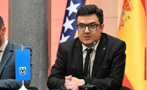 Foto: N. G. / Radiosarajevo.ba / Press povodom uspostavljanja avio linije Sarajevo - Girona