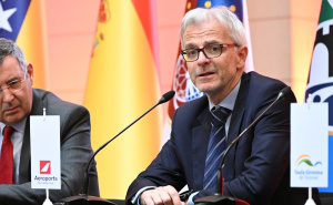 Foto: N. G. / Radiosarajevo.ba / Press povodom uspostavljanja avio linije Sarajevo - Girona