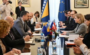 Foto: A.K./Radiosarajevo.ba / Konaković se sastao s austrijskom ministricom Beate Meinl-Reisinger
